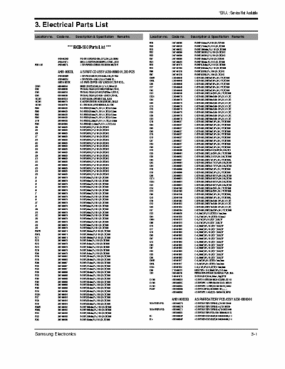 samsung rcds50 service manual